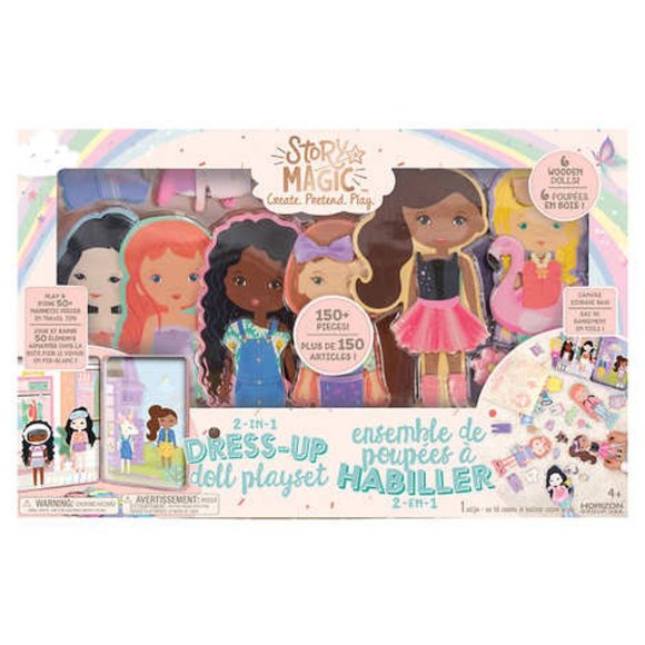 Story Magic Other - Have some fun!! Story Magic 2-in-1 Dress Up Doll Playset Brand New In Box